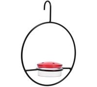 Abaodam Mangeoire Suspendue pour colibris extérieure en métal, décorative pour Jardin et terrasse, Abreuvoir Mini pour Patio et Balcon