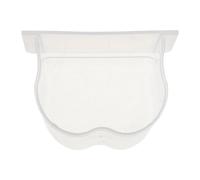 Abaodam Mangeoire Suspendue Transparente pour Oiseaux, Grand Modèle, Lot de 8 Pièces, Bac Alimentaire en Plastique Épais, Accessoire pour Cage à Pigeons et Perroquets