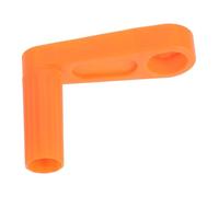Abaodam Manivelle pour Enrouleur De Tuyau Poignée en Plastique Rigide pour Tuyau D'arrosage Accessoire De Jardinage Domestique Support De Rangement Orange