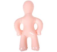 Abaodam Mannequin Amusant pour Décoration Réaliste PVC Gonflable en Beige Halloween Solide, Accessoire de Soirées à Thème et Enterrements Vie de Garçon