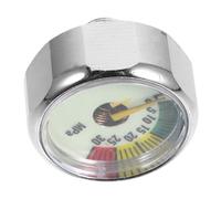 Abaodam Manomètre de Plongée Étanche avec LED Lumineuse Jauge de Pression Précise pour Cylindre Air Résistant pour Plongée de Nuit et Profondeur