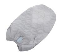 Abaodam Manteau en Coton Chaud pour Chien XS, Gilet D’Hiver Court Gris pour Chiots et Petits Chiens, Vêtement D’Hiver Confortable et Léger, pour Protection Le Froid, Usage Quotidien