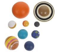 Abaodam Maquette Planétaire Cosmologique 9 Pièces en Plastique Éclatant Modèle Éducatif Système Solaire pour Garçon et Filles Garçons Filles Décorations Planètes Simulation Apprentissage