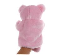 Abaodam Marionnette à Main Cochon en Peluche Rose, Marionnette d'animaux de Dessin Animé pour Garçon et Filles, Accessoire Éducatif pour Développement de L'imagination et Jeux Créatifs