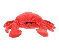 Abaodam Marionnette à Main Crabe 30 Cm Bouche Mobile, Interactif D’éveil pour Garçon et Filles, Peluche Animal Créative pour Jeu Parent-garçon et Filles et Spectacle de Contes
