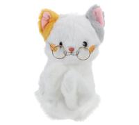 Abaodam Marionnette à Main de Boxe Animale en Peluche Chat, Interactif Sonore pour Jeu de Rôle Garçon et Filles, Accessoire D’éveil et Animation Éducative, Présent Anniversaire Garçon