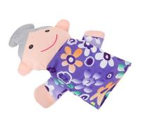 Abaodam Marionnette à Main Grand-mère en Peluche Douce pour Tout-Petits 1 à 3 Ans, Éducatif Familial pour Spectacles, Narration D'histoires et Développement Socio-émotionnel