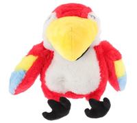 Abaodam Marionnette à Main Oiseau en Peluche Marionnette à Main Dessin Animé en Coton PP Doux pour Fête et Jeu de Rôle Accessoire Interactif pour Spectacle et Histoires
