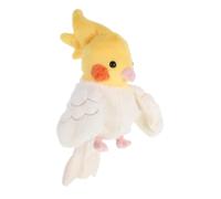 Abaodam Marionnette à Main Perroquet Peluche Jouet De Rôle pour Garçon Fille Histoire De Marionnette Jeu Oiseau Interactif