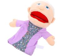 Abaodam Marionnette à Main pour Garçon et Filles 1 Pièce, Figurine Réaliste en Peluche Douce, Marionnette Éducative pour Raconter des Histoires, Lavable en Machine, pour Jeu Interactif