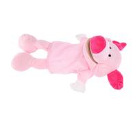 Abaodam Marionnette Main Cochon Peluche Douce Interactive pour Raconter des Histoires Éducatif Peluche Animale pour Garçon Fille Accessoire Créatif de Jeu Parent-garçon Fille