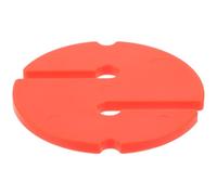 Abaodam Marqueur D’Orientation de Plongée Orange Marqueur de Ligne ABS Léger et Solide Panneau Guide Compact pour Plongée en Grotte Outil de Balisage Résistant à L’Usure Équipement