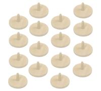 Abaodam Marqueurs de Position de Balle de Golf en Matériau Synthétique Khaki, Lot de 30 Pièces, Trajectoire Stable et Résistants pour Accessoires de Golf Pratiques
