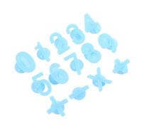 Abaodam Marqueurs de Verres à Vin en Silicone Réutilisables et Lavables, 14 Pièces Ventouse pour Identifier Les Verres Lors de Fêtes en Famille ou Entre Amis