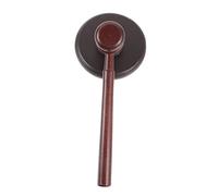 Abaodam Marteau de Juge en Bois Portable Son Clair et Fort, Accessoire pour Enchères et Exécutions, pour Usage Professionnel ou Ludique Couleur Aléatoire
