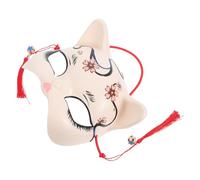 Abaodam Masque De Chat Accessoire De Cosplay Unique En Son Genre Demi-Masque Idéal Pour Les Fêtes D'Halloween De Carnaval Et De Mascarade