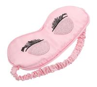 Abaodam Masque de Sommeil pour Yeux Confortable pour Cils avec Paillettes pour Voyager Avion pour Nuit Maison