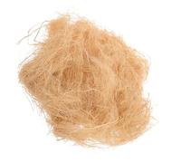 Abaodam Matériau Naturel pour Nid Oiseau Paille de Raphia Douce et Sûre Matériel de Nidification DIY pour Perruches Nid Confortable pour Oiseaux Intérieur et Jardin