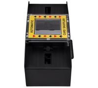 Abaodam Mélangeur de Carte Automatique et Distributeur pour Jeu de Société Carte Machine à Mélanger de Poker Silencieuse en Abs pour Jouer Poker la Maison