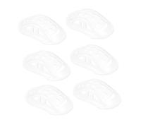 Abaodam Mentonnière Pour Casque Lot De 6 Pcs Protection Menton En Pp Transparent Coussin Rembourré Maintien Confortable Usage Cyclisme Vélo