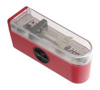 Abaodam Métronome Mécanique de Haute Précision pour Piano Guitare Violon Batterie, Métronome D’instrument Portable Mini Rouge, Accessoire Musical pour Pratique et Examens