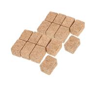 Abaodam Meules de Foin Artificielles Miniatures 16 Pcs 2x2x3 Cm en Paille Synthétique pour Décoration Automnale, Accessoires de Photographie et Décor de Maison de Poupée Jardin et Fête