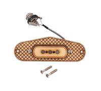 Abaodam Micro Humbucker pour Guitare Cigar Box en Bois D'érable Protection de Bobine et Tonalité Équilibrée Classique, Accessoire pour Guitaristes