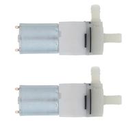 Abaodam Micro Pompe à Eau 3,7v et 12v Mini Pompe à Oxygène pour Aquarium et Bassin 7mm Circulation D'air pour Élevage et Fontaine Lot de 2 Pièces
