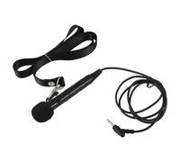 Abaodam Microphone filaire portable mini avec interrupteur et lanière micro main antibruit pour enseignement, accompagnement et présentations