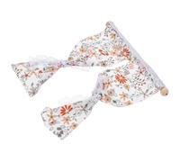 Abaodam Mini Rideau Blanc pour Maison de Poupée, Accessoire Miniature de Décoration, Rideau de Fenêtre 1 Pièce, Adapté aux Petites Maisons, Décoration D’intérieur pour Jouets et Scènes