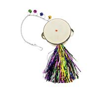 Abaodam Miroir en Acier Inoxydable pour Poules et Coqs, pour Animaux Ferme Pendentifs, pour Divertir Poussins et Volailles