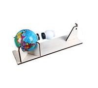 Abaodam Modèle de Terrestre et en Bois Kit Éducatif pour Garçon et Filles Jouet Scientifique DIY 2 Sets Artisanat en Bois Expérience Pratique à