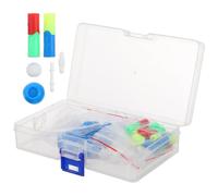 Abaodam Modèle Moléculaire Adn Double Hélice en Plastique, Kit Pédagogique Scientifique 1 Ensemble de Composants, Outil d'apprentissage des Gènes pour Cours de Biologie Couleur Aléatoire