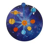 Abaodam Modèle Planétaire Système Solaire DIY pour Garçon et Filles Jouet Éducatif Scientifique Kit d'Expérimentation Astronomique Jouet d'apprentissage Activité Manuelle 1 Ensemble