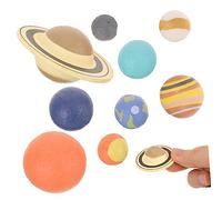 Abaodam Modèle Solaire Éducatif pour Garçon et Filles Jouet Planétaire Pédagogique Kit de en Plastique 7 Miniatures pour L'Astronomie et L'Apprentissage