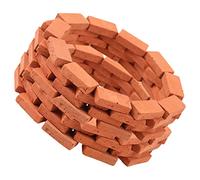 Abaodam Modèles Miniatures en Briques 1:16 150 Pièces en Argile pour Micro-Paysage DIY, Mini Brique De Jardin Empilable, Décor pour Maquettes D’garçon Et Filles Et Usage Éducatif