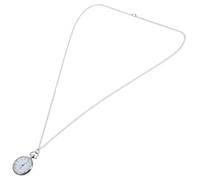 Abaodam Montre à Chaîne Simple en Alliage Cadran Romain, Montre de Poche Suspendue, Accessoire Vintage pour Homme, Pendentif Décoratif