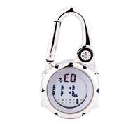 Abaodam Montre à Mousqueton Multifonction en Acier Inoxydable pour Randonnée Crochet Résistant pour Activités de Plein Air et Escalade