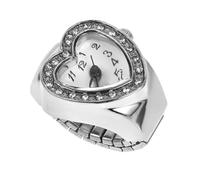 Abaodam Montre-bague à Quartz Unisexe Affichage Numérique pour Doigt Style Bague Cadeau Fêtes