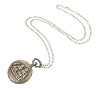 Abaodam Montre de Poche Mécanique Rétro pour Femme avec Chiffres Arabes et Chaîne Amovible Pendentif Vintage Steampunk pour Accessoire de Costume