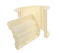 Abaodam Moule à Ciment pour Colonne Romaine en Plastique, Décoration De Jardin Et Villa, Moule Creux 25 Rainures Verticales, Style Européen, pour Pilier Extérieur Décoratif en Béton