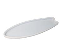 Abaodam Moule en Silicone pour Coussinets de Tasse Forme Surfboard, Lavable Élasticité, pour Loisirs Créatifs et Bricolage DIY