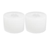 Abaodam Moule Insert Buche Silicone 2pcs Forme Mandarine pour Bougies DIY et Aromathérapie Maison