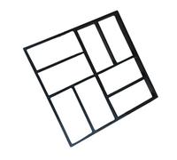 Abaodam Moule Pavé Plastique Cases pour Allée Motif Unique Réutilisable pour Chemin Terrasse et Jardin DIY