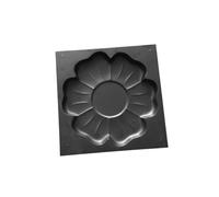 Abaodam Moule Plastique pour Pavage Ciment Forme Fleur Réutilisable et Facile à Utiliser Moule DIY pour Création de Chemin et Terrasse de Jardin
