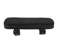 Abaodam Mousse Mémoire Gel Coussin D'accoudoir, pour Chaise de Bureau | Housse Amovible, Compatibilité, Noir, pour Chaise Gaming et Bureau, Finition Coton Élégante