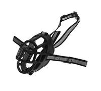 Abaodam Muselière Respirante Ajustable pour Chiens Couvre-Bouche Confortable pour Prévenir Les Aboiements Morsures pour Promenades Extérieures Toutes De Chiens