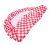 Abaodam Nappe Ronde Imperméable en Pvc et Lin, Résistante aux Intempéries et Lavable, pour Réunion de Famille et Décoration de Table Élégante