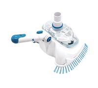 Abaodam Nettoyage de Piscine Plastique avec Filtre Accessoire de Nettoyage pour Piscine Aspirateur de Fond Murs des Salissures et Débris Intérieures et Extérieures