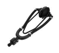 Abaodam Nettoyeur Moteur Hors-Bord Double Tube Rond Support de Rinçage pour Moteurs de Bateau Marin Manchon Adaptable Bateau